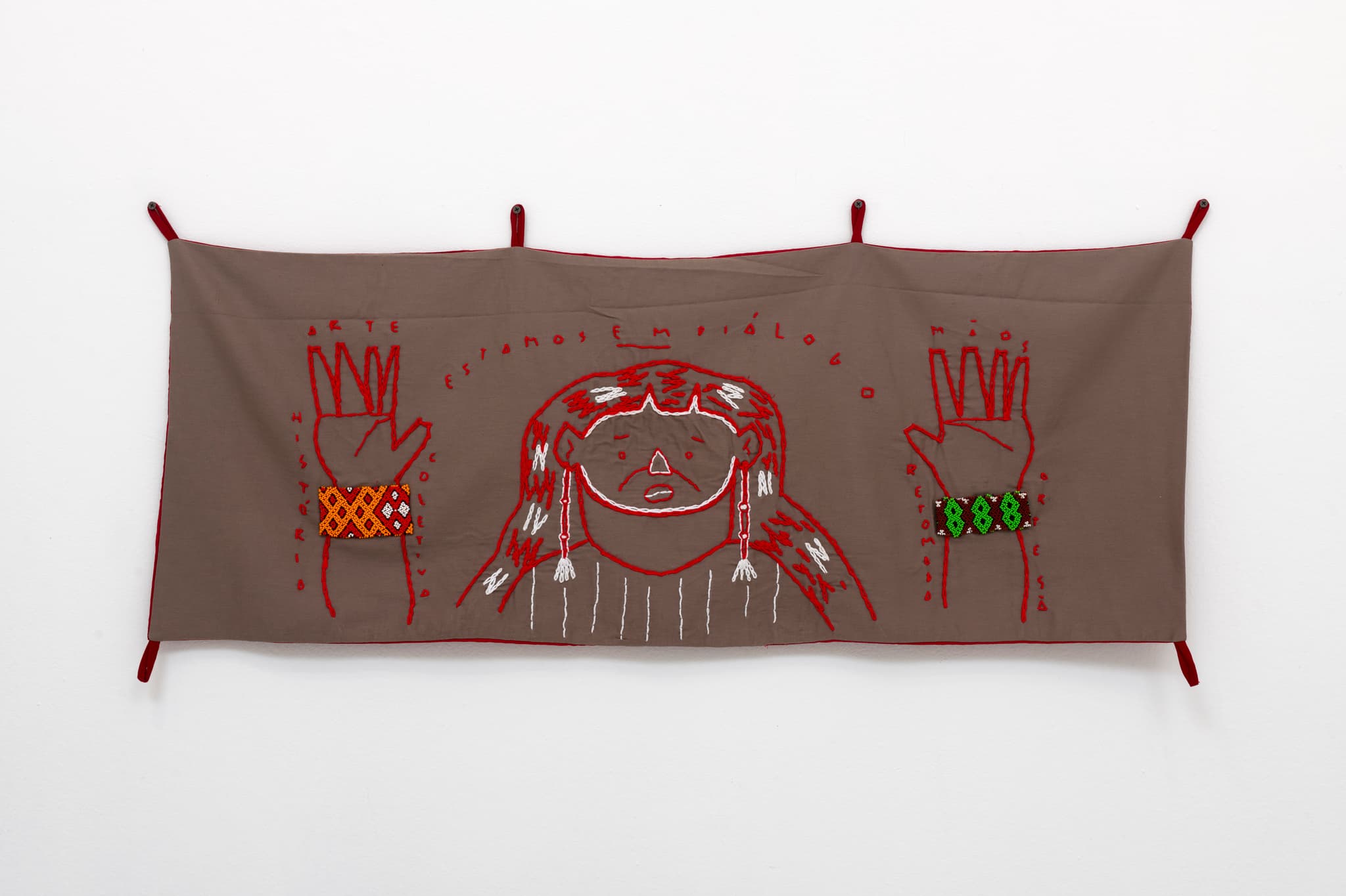 Image of ", Estamos em diálogo (We are in Dialogue)" by Gustavo Caboclo & Camila Kanhgág